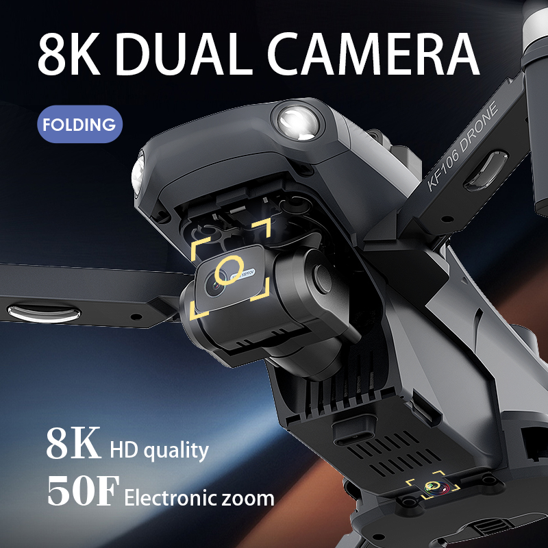 Drone KF106 Max Baru 2022 8K P - Drone Ae Rc ulasan dan harga