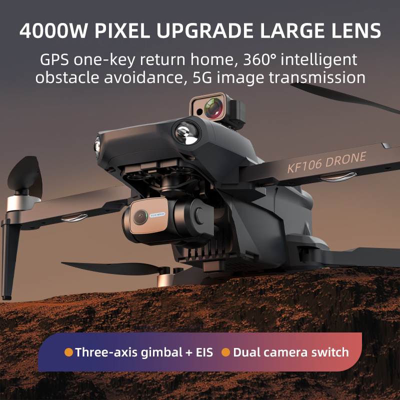 Drone KF106 Max Baru 2022 8K P - Drone Ae Rc ulasan dan harga