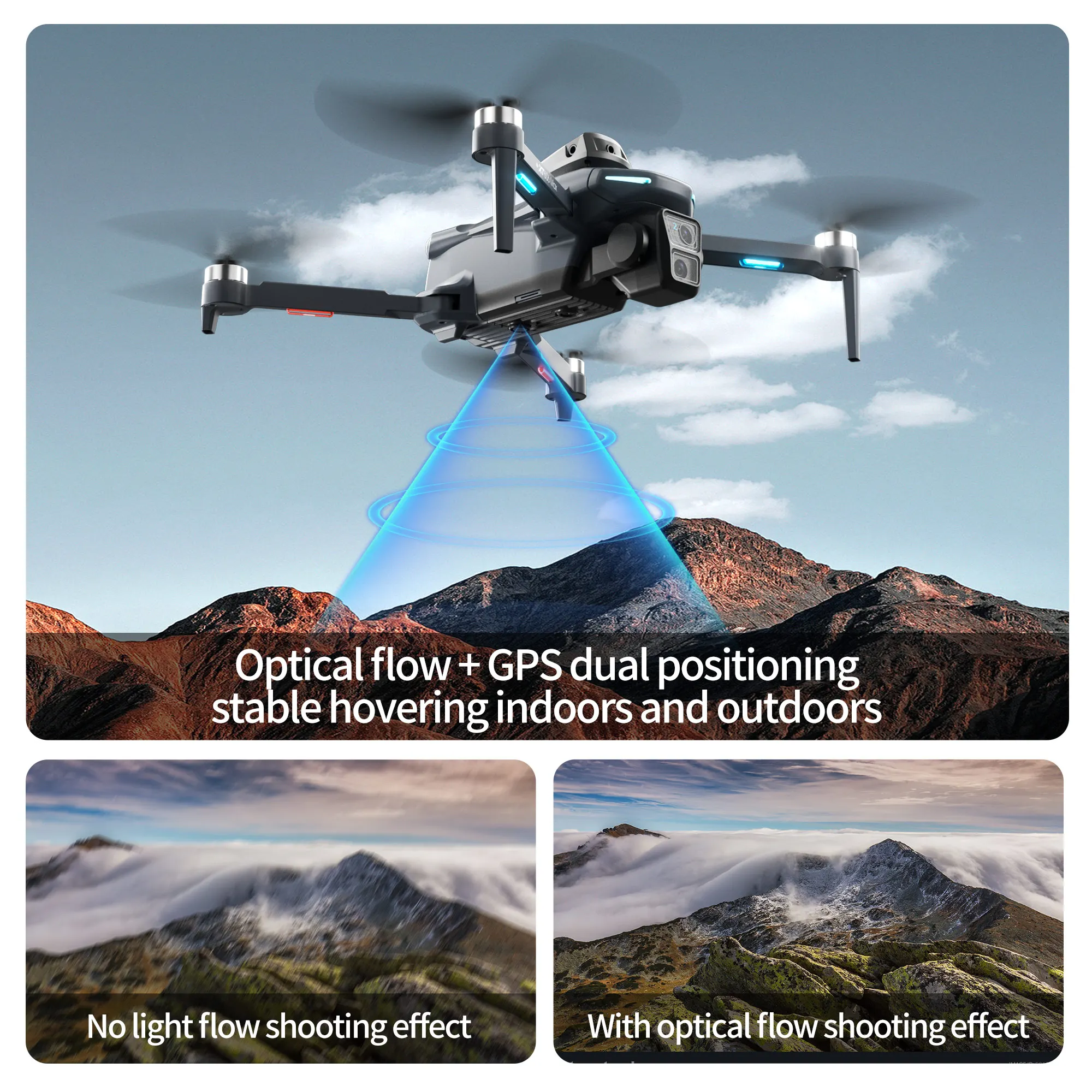 Drone Profesional XT606 Origin - Drone Ae Rc ulasan dan harga