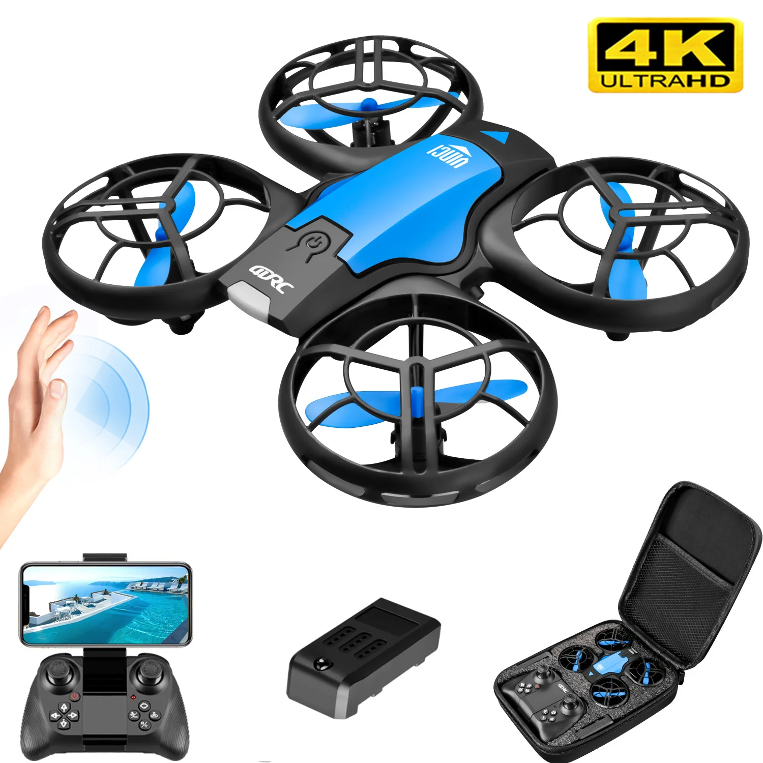 V8 Drone Mini Baru 4K Profesio - Drone Ae Rc ulasan dan harga