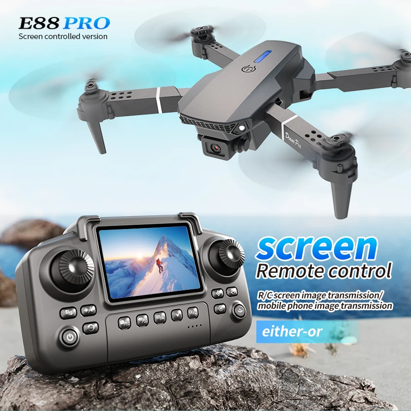 Drone Profesional E88 PRO deng - Drone E88 Rc Quadcopter ulasan dan harga