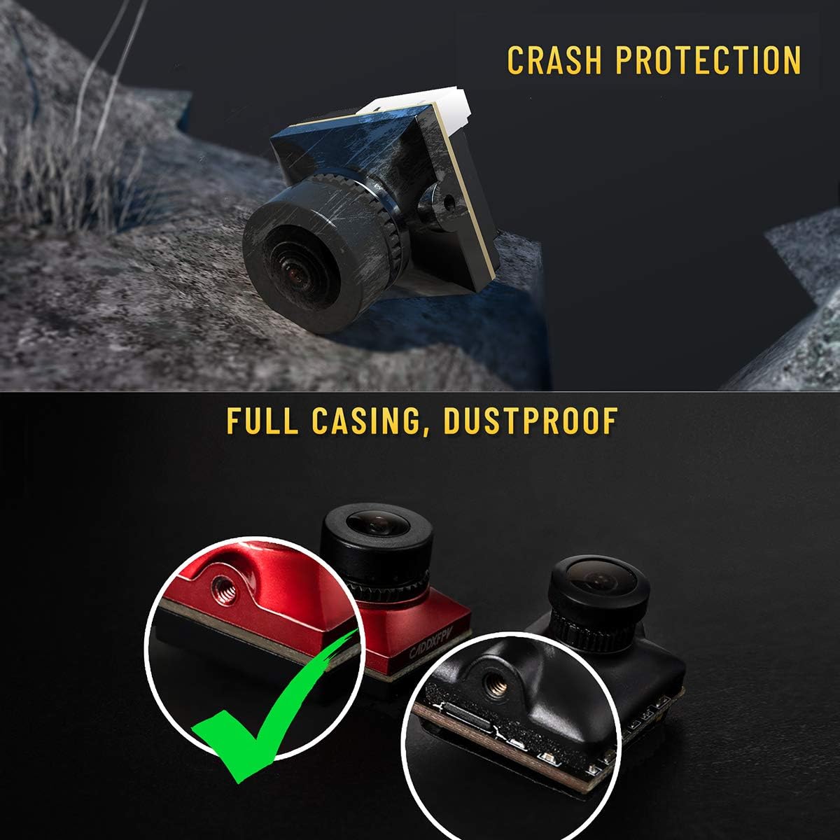CADDX Kamera Micro FPV Ratel 2 - Drone Rc Leading ulasan dan harga