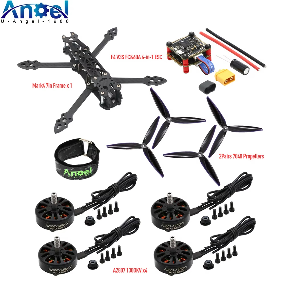 Mark4 Mark 4 7 inci 295mm FPV  - Drone Ae Rc ulasan dan harga