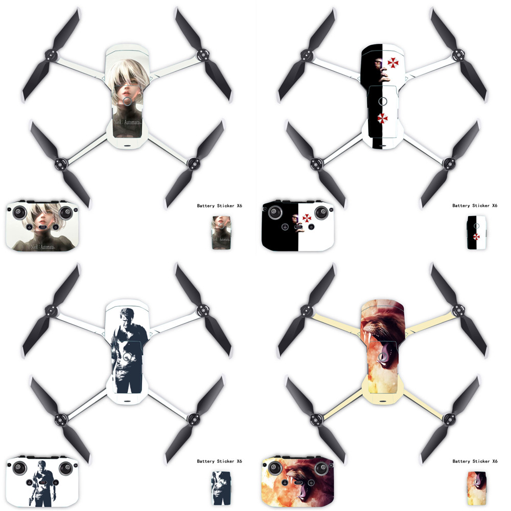 Stiker PVC Decal Kulit Tahan A - Drone Rc Cover ulasan dan harga